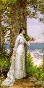 Alfred Thompson Bricher Under The Seaside Tree oil painting on canvas